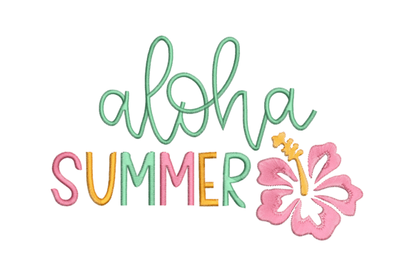 Aloha Summer with Tropical Flower Review for Merch