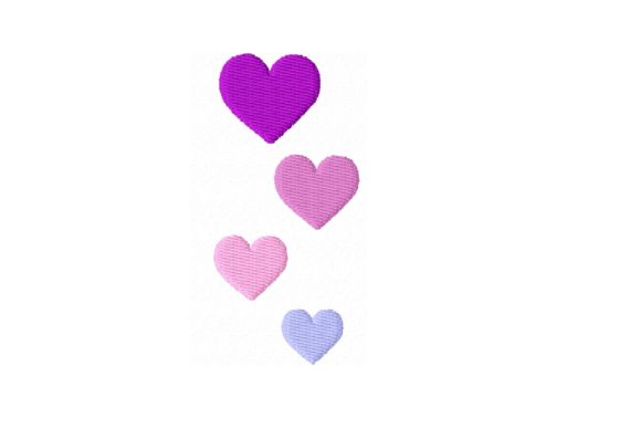 Hearts Design: A Thoughtful Embroidery Choice for Meaningful Gifts