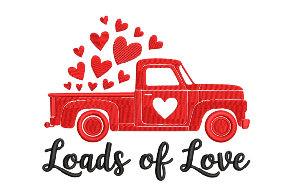 Loads of Love Truck Embroidery Design Review