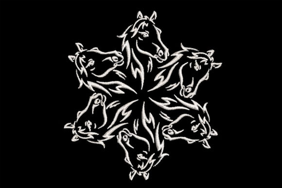 Six Horses Mandala: A Thoughtful Embroidery Review