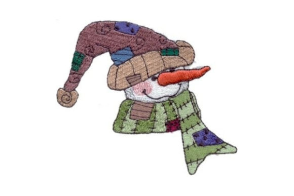 Snowman Scrappy Holiday Embroidery Design Review