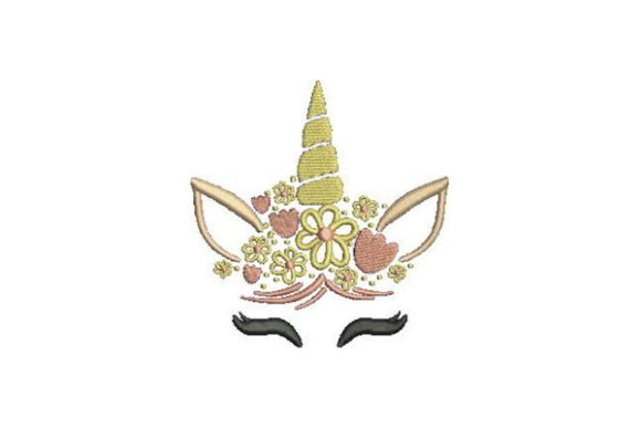 Unicorn Face: A Seasonal Embroidery Spark for Holiday Magic